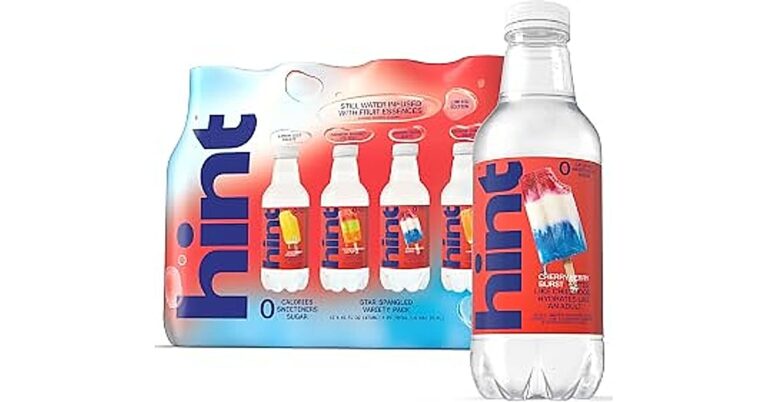 hint flavored water
