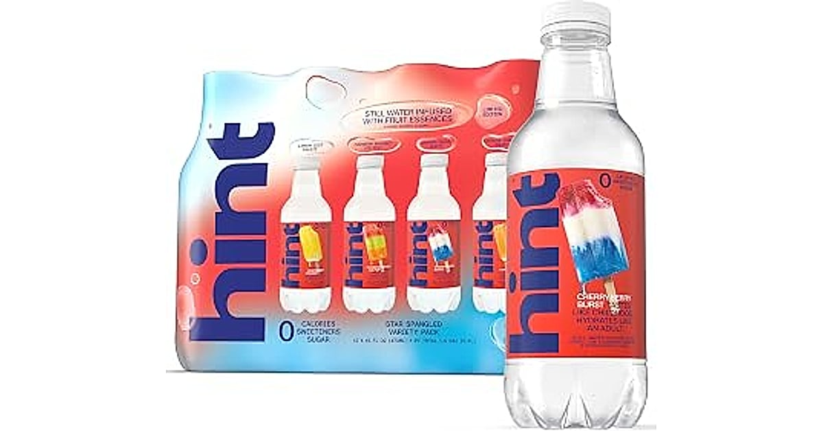 hint flavored water
