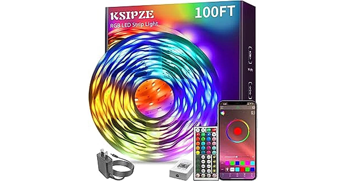 ksipze 100ft LED Lights: 5 Amazing Ways to Transform Your Outdoor Space 2 ksipze 100ft led