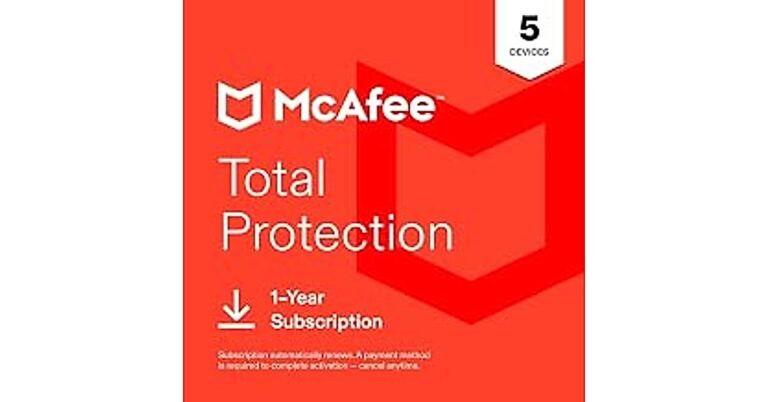 mcafee total protection
