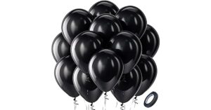 partywoo black balloons