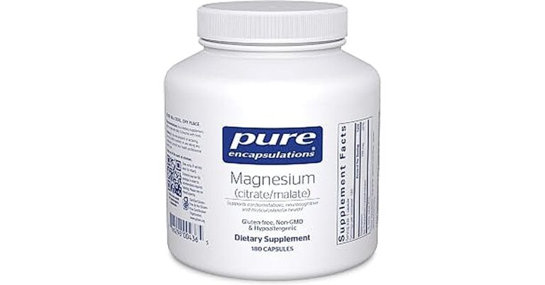 Pure Encapsulations Magnesium: 5 Amazing Benefits for Better Sleep 21 pure encapsulations magnesium