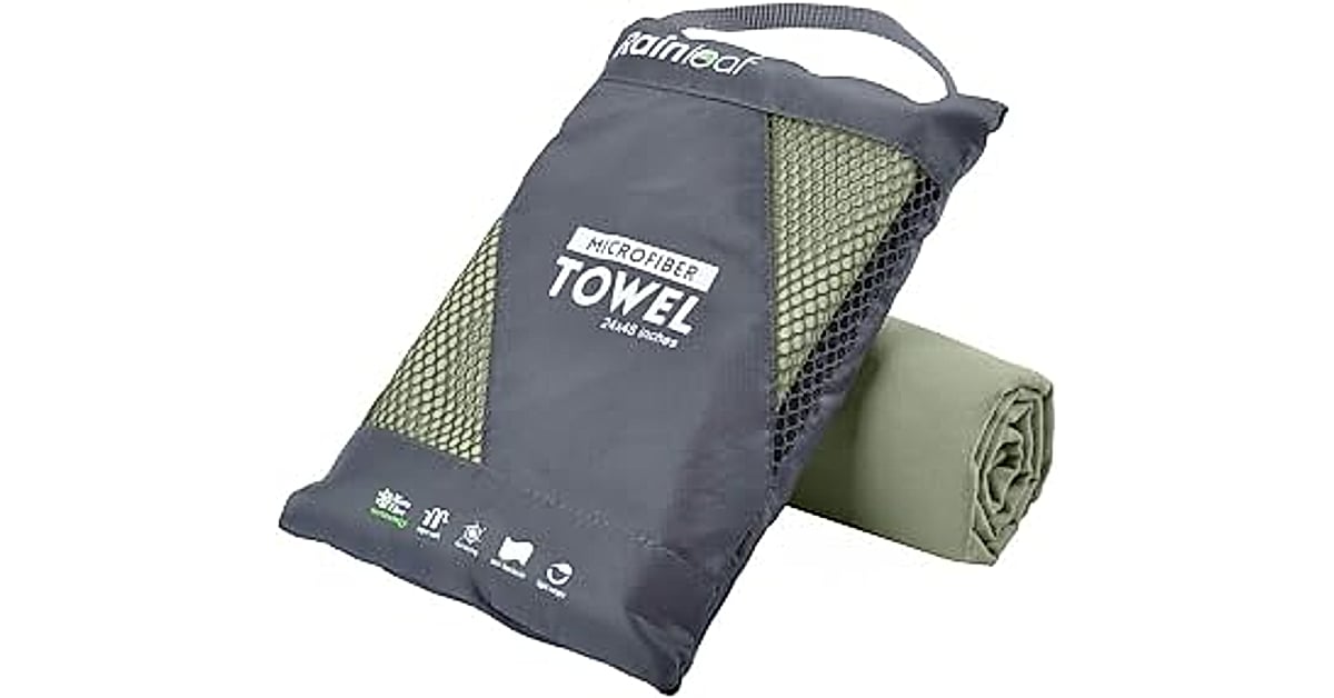 rainleaf microfiber towel