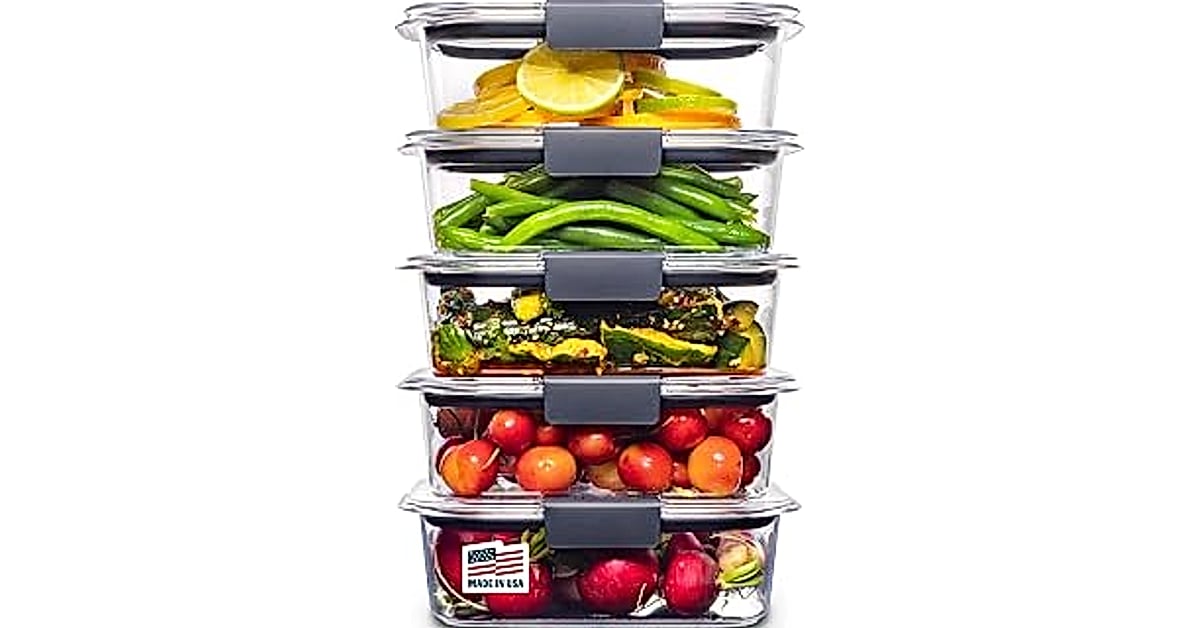 rubbermaid brilliance tritan