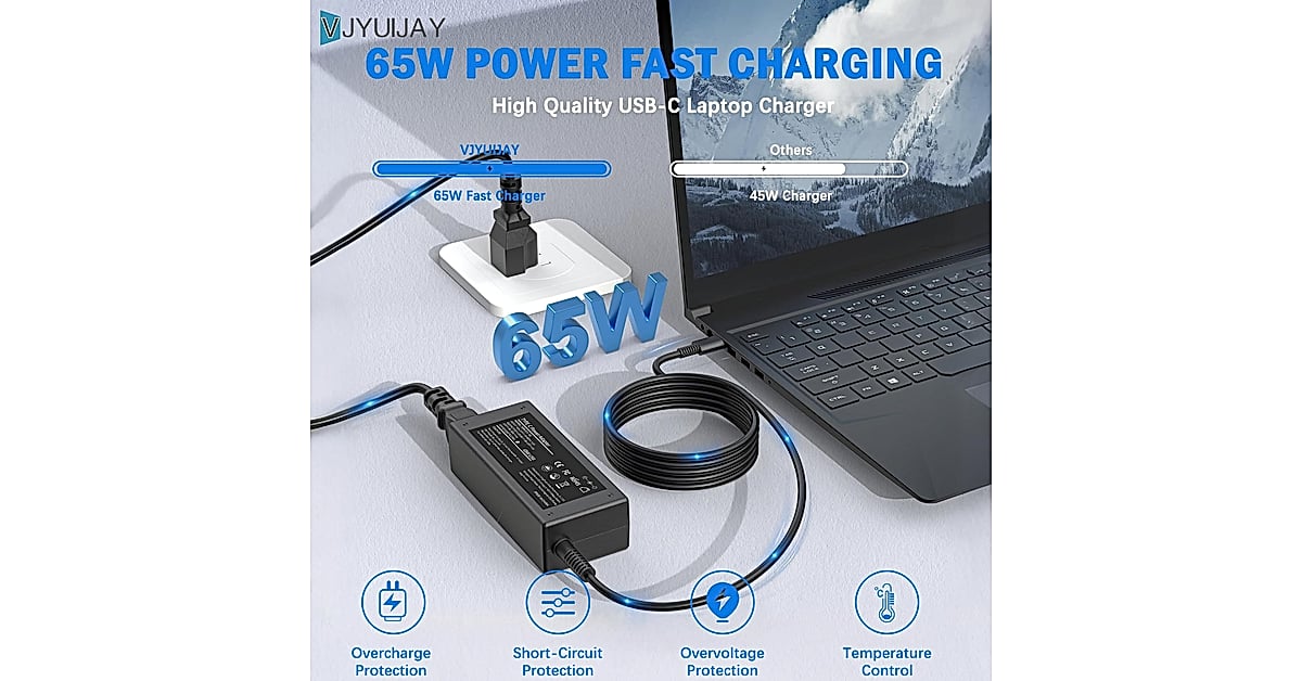vjyuijay universal 65w
