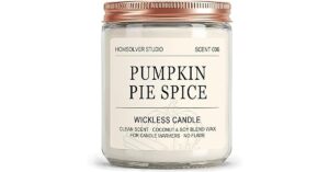 wickless fall scented