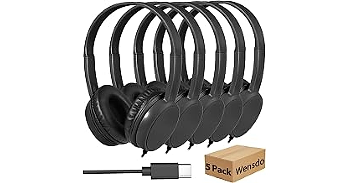 wired headphones with